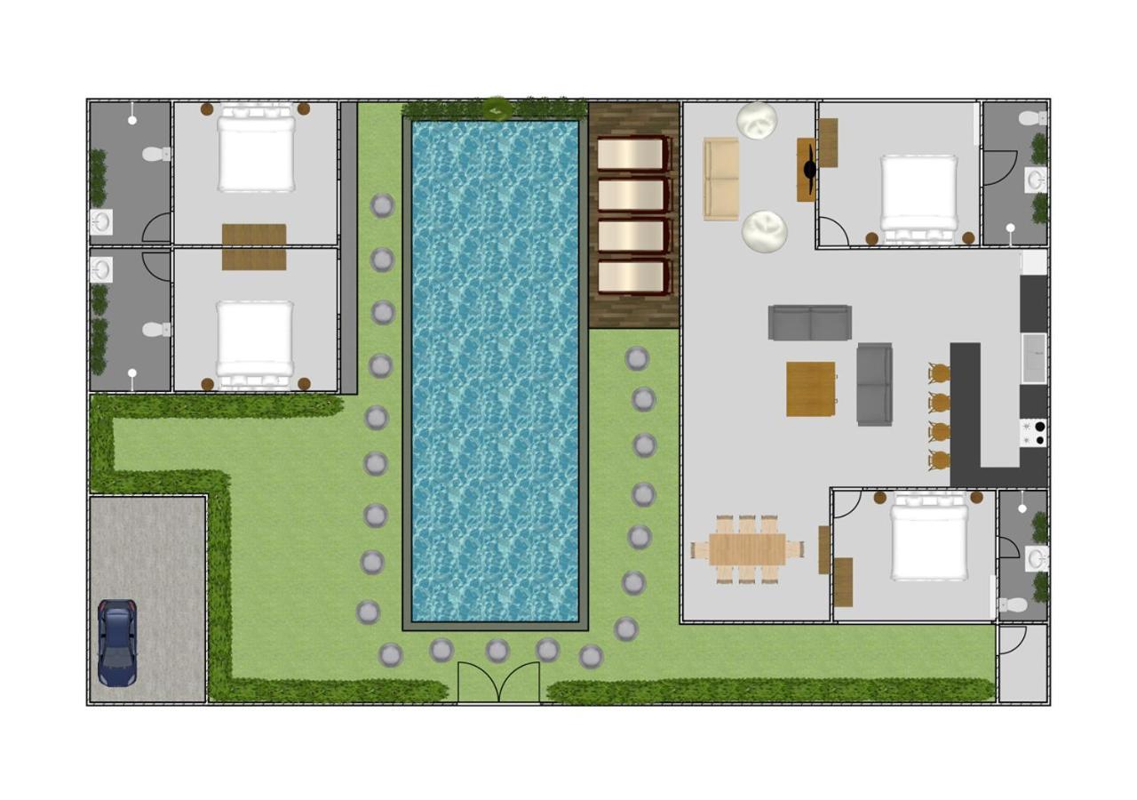 Villa Tinn Tamm By Optimum Bali Villas Seminyak Kültér fotó